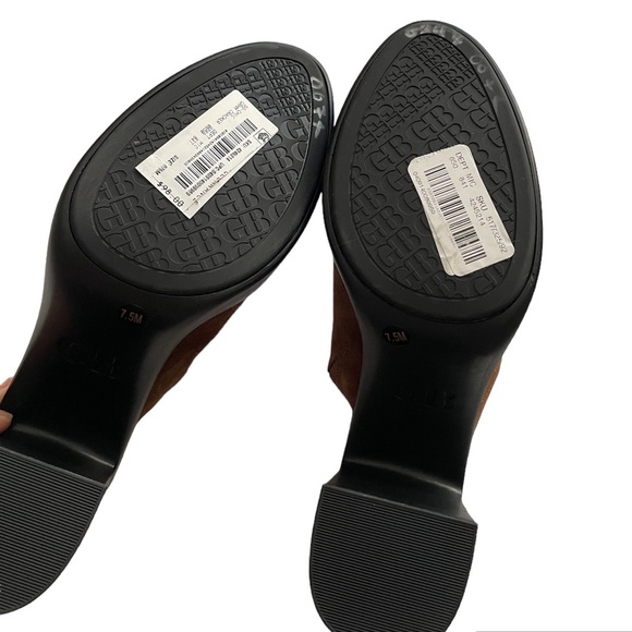 GB Gianni Bini Suede Platform Clog NWT - Picture 11 of 11